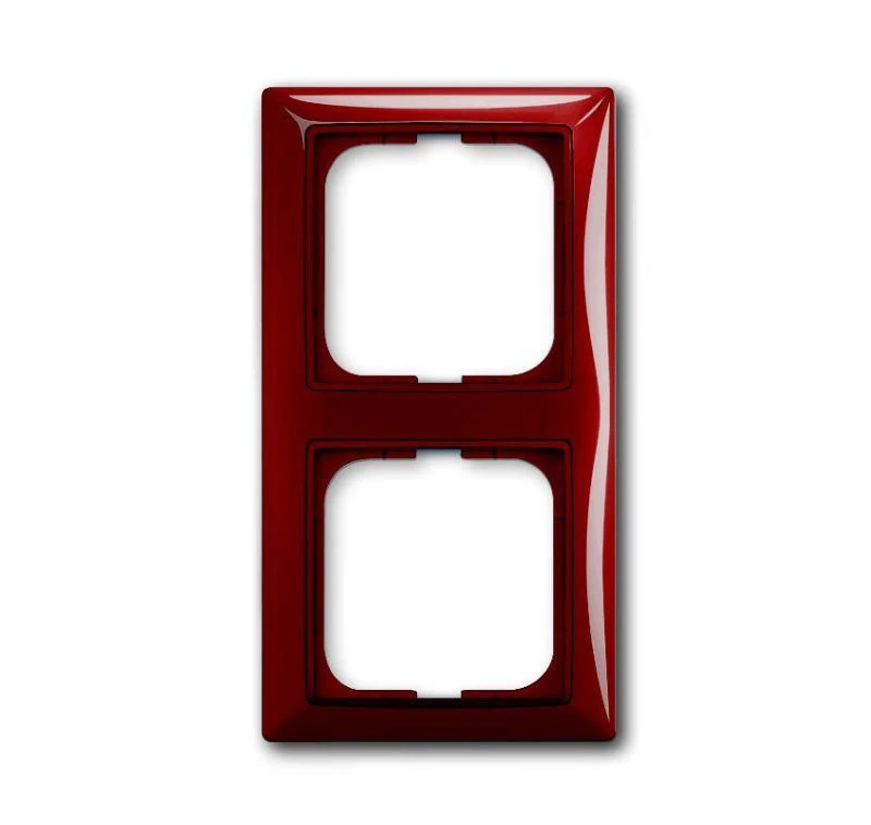 2CKA001725A1517 ABB | Рамка 2-м Basic 55 foyer-red  