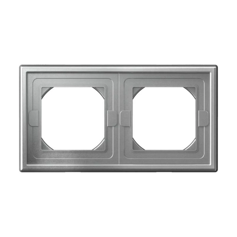 GAL440302 Systeme Electric | Рамка 2-м ArtGallery IP44 алюм. SE 