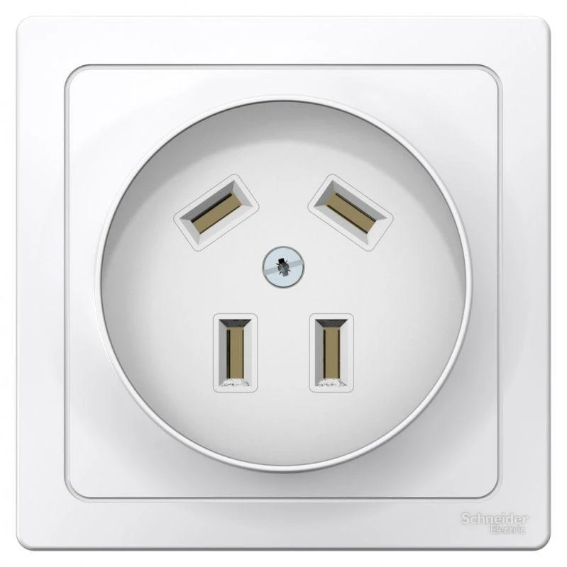 BLNSR003241 Systeme Electric | Розетка 1-м СП Blanca 32А IP20 400В 3п+N бел. SE 