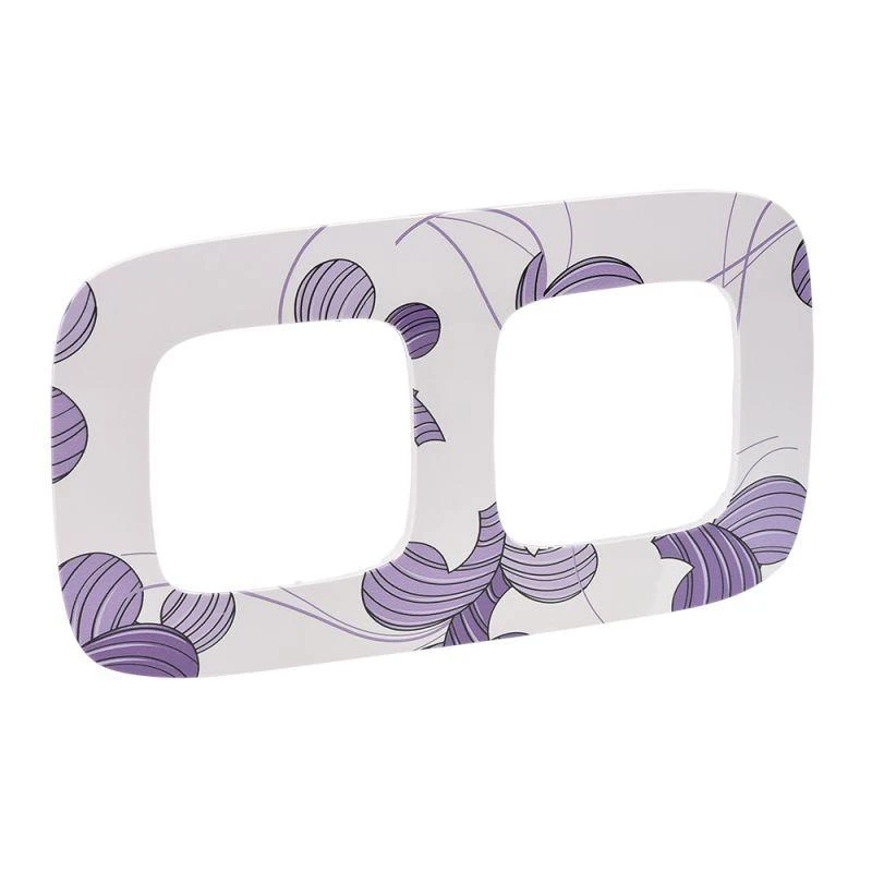 754362 Legrand | Рамка 2-м Valena Allure универсальная флора Leg 