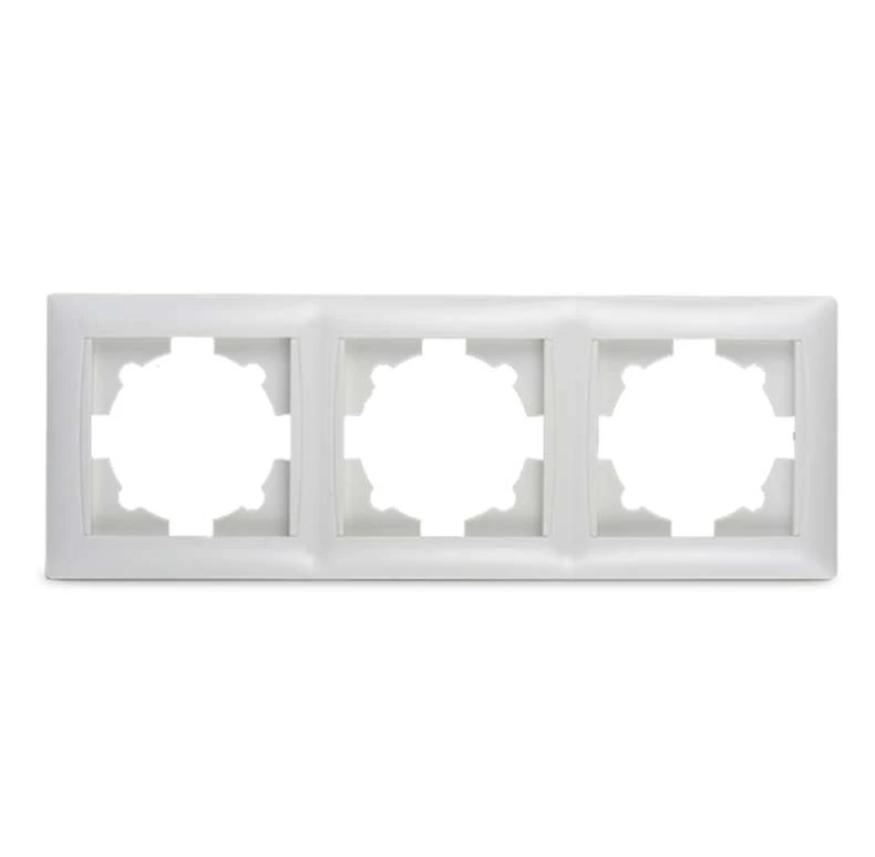 4690612006444 IN HOME | Рамка 3-м VALENZO 6303H бел. ASD /  