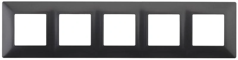 Рамка 5-м 14-5005-05 Elegance антрацит ЭРА Б0034409