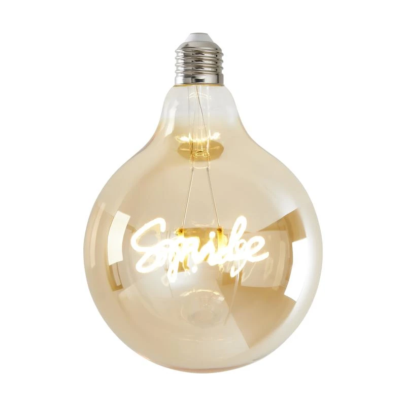 8553 Voltega | Лампа светодиодная филаментная Loft 271 G125 4Вт 2500К E27  