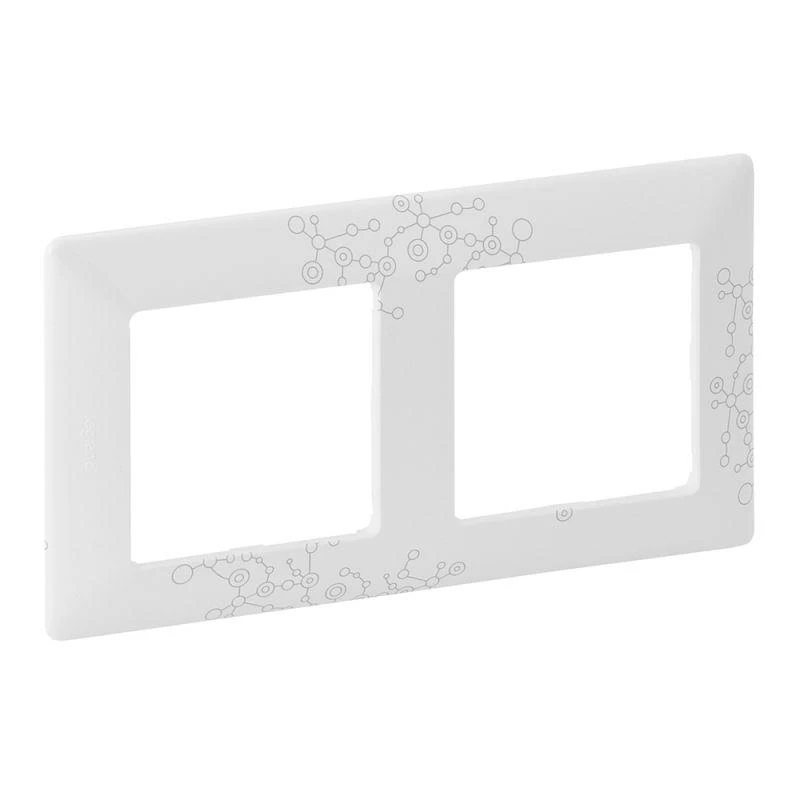 754122 Legrand | Рамка 2-м Valena Life универсальная эл грей Leg 
