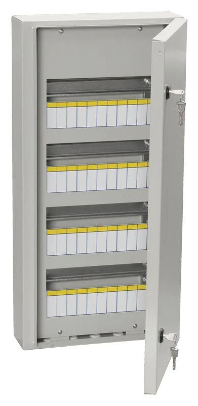 IEK  | Корпус ЩРн-48 TITAN 3 670х330х120мм IP54 метал.  MKM11-N-48-54-Z