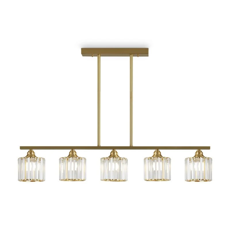 FR5474PL-05G Freya | Люстра Ferrera 200Вт E27х5 IP20  