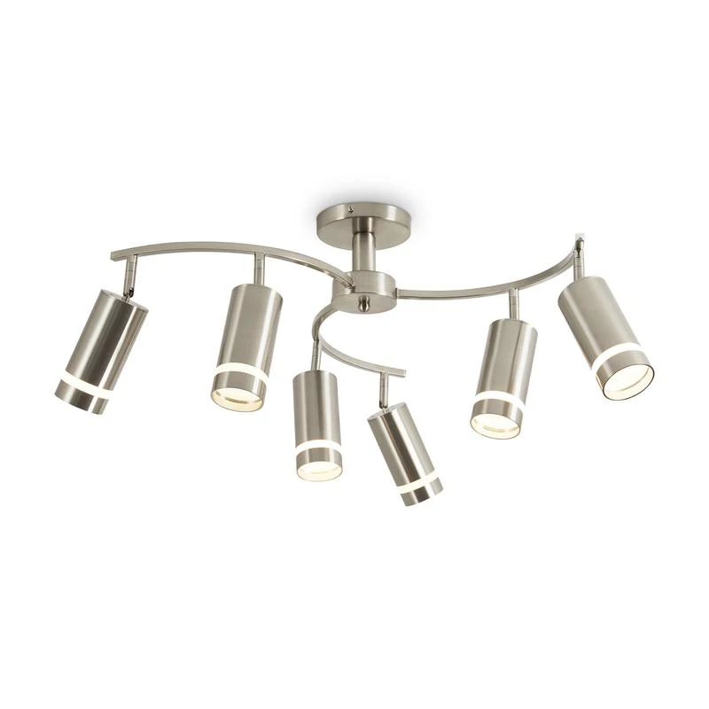 FR5508CL-06CH Freya | Светильник Truco 5Вт GU10х6 IP20 потолочн.  