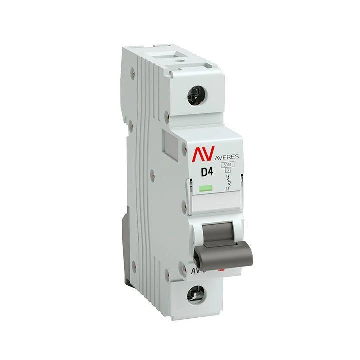 mcb6-1-04D-av EKF | Выключатель автоматический модульный 1п D 4А 6кА AV-6 AVERES  