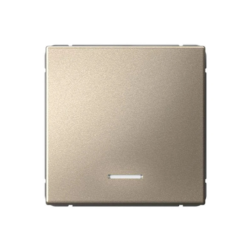 GAL000513 Systeme Electric | Выключатель 1-кл. ArtGallery (сх. 1а) 10AX с подсветкой механизм шампань SE 