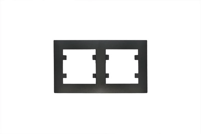 88054702 Makel | Рамка 2-м Karea RIZZ STAR чер.  