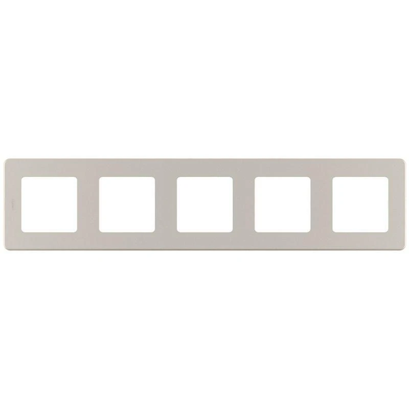 Inspiria(группа Legrand)  | Рамка 5-м Inspiria шампань Leg 673978