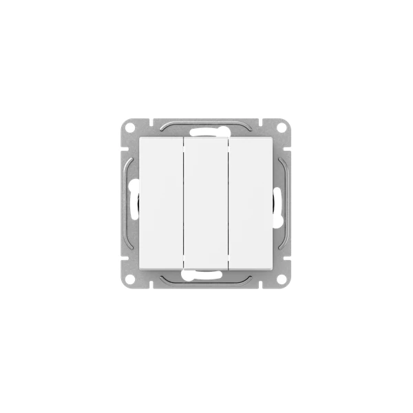 UP1-SWW-31 EKF | Выключатель 3-кл. СП Эпика механизм бел.  