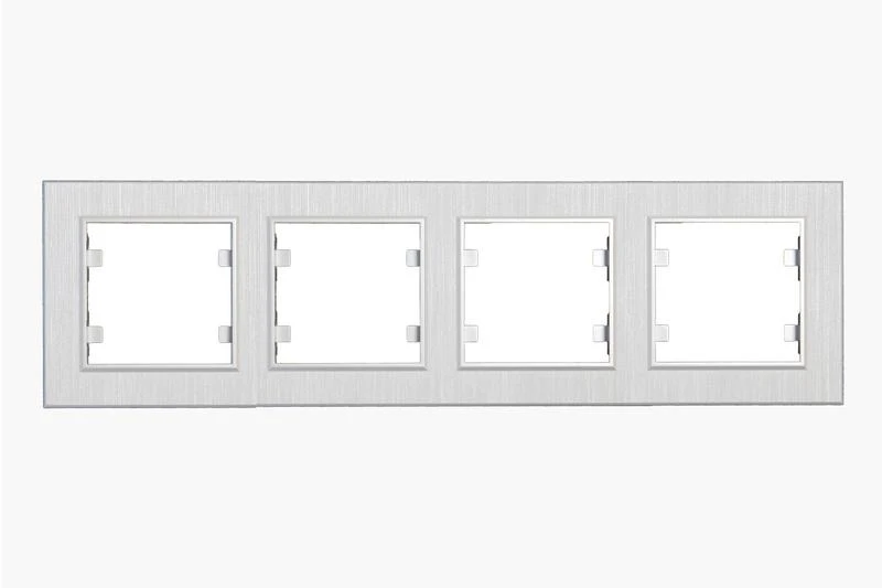Рамка 4-м Karea LINE STAR жемчуж. Makel 86100704