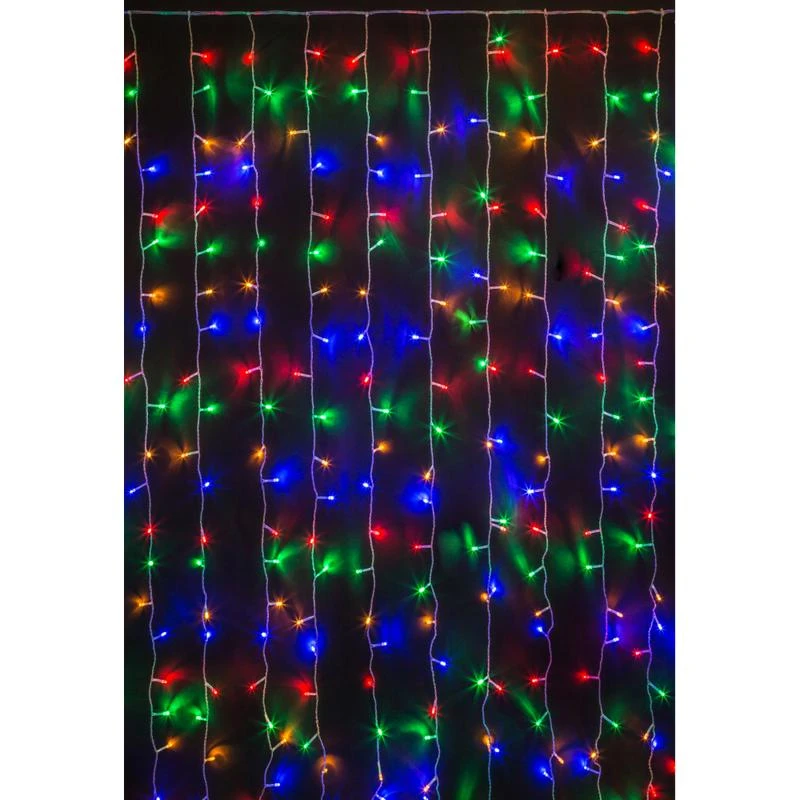 95116 NAVIGATOR | Гирлянда светодиодная "Занавес" 95 116 NGF-D030-04 5х2.5м RGBY IP44 Navigator 