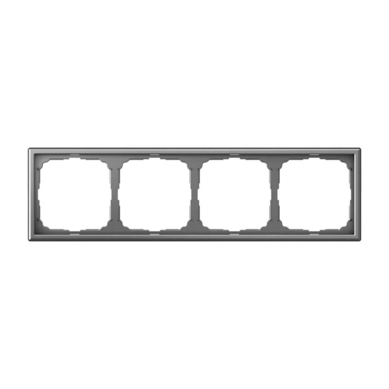 GAL000904 Systeme Electric | Рамка 4-м ArtGallery универс. сталь SE 