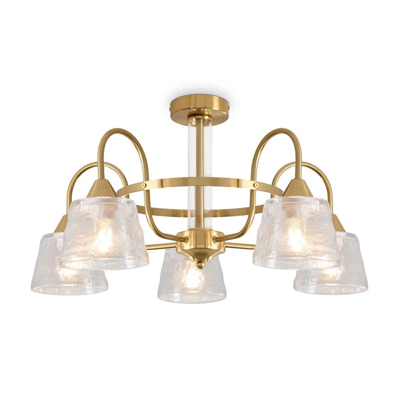 FR5522PL-05BS1 Freya | Светильник Caramel 5х60Вт E27 IP20 подвесной  