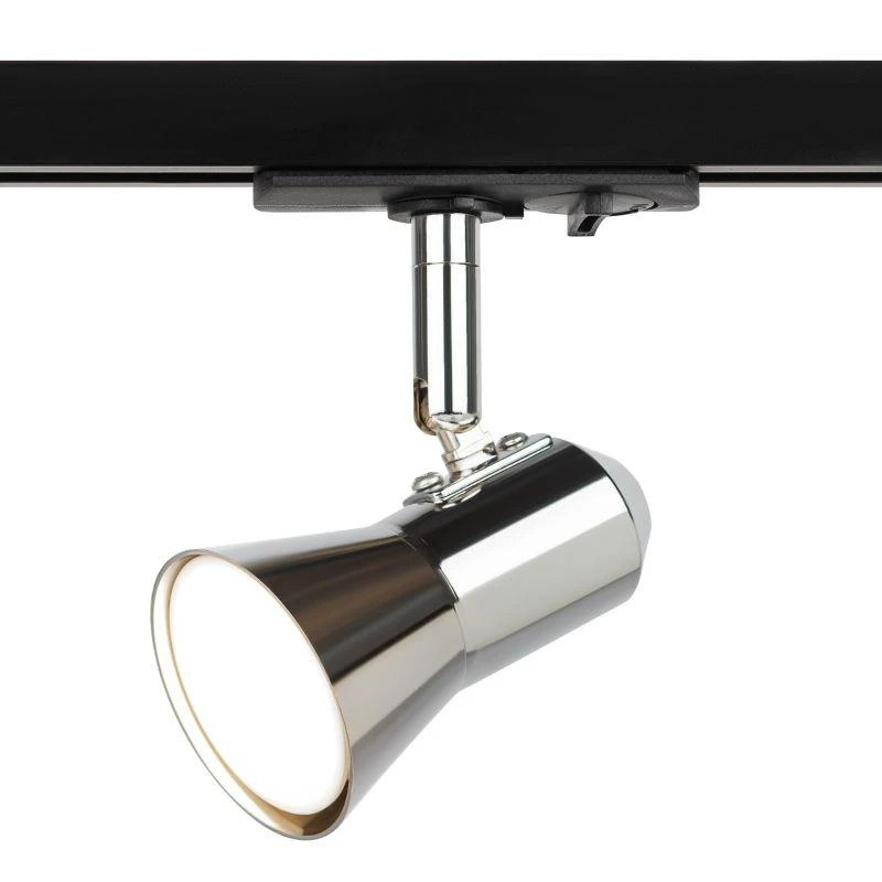 Б0053305 Эра | Светильник трековый TR37-GU10 CH 1ф MR16 хром  