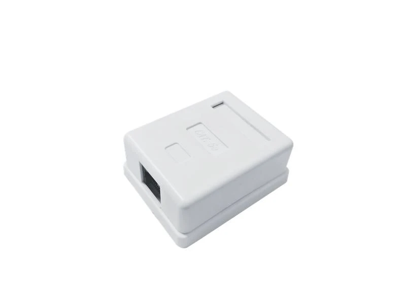 TKE-SMB-8P8C-1P-UTP TOKOV ELECTRIC | Розетка компьютерная 8P8C (RJ45) UTP кат.5E 1 порт  