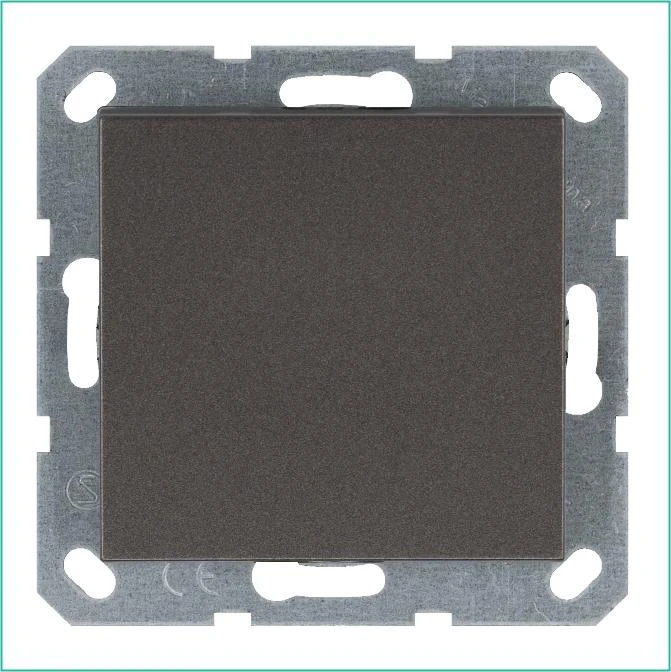 G3011Z Jasmart | Выключатель 1-кл. 10А IP20 механизм мокко  