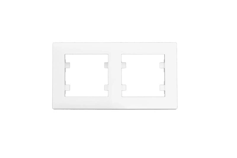 88001702 Makel | Рамка 2-м Karea RIZZ бел.  