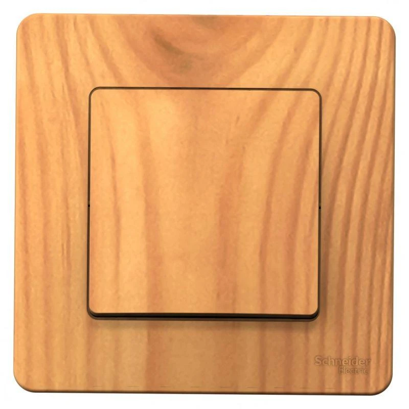 BLNVS010105 Systeme Electric | Выключатель 1-кл. СП Blanca 10А IP20 (сх. 1) 250В ясень SE 