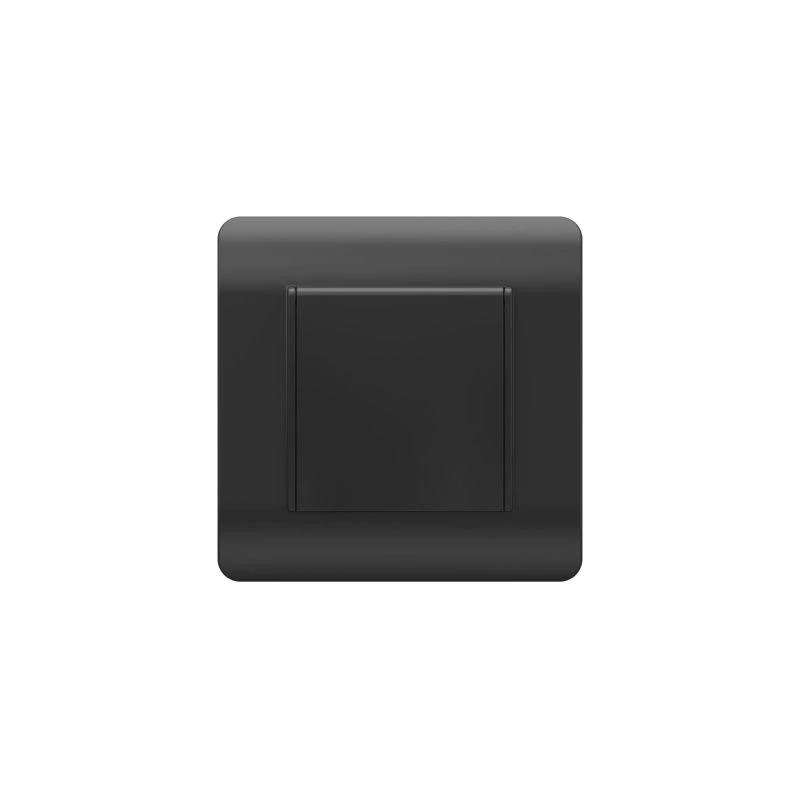 431500 CHINT | Розетка NEW3-E 16А IP44 с заземл. защ. шторки с крышкой черн.  