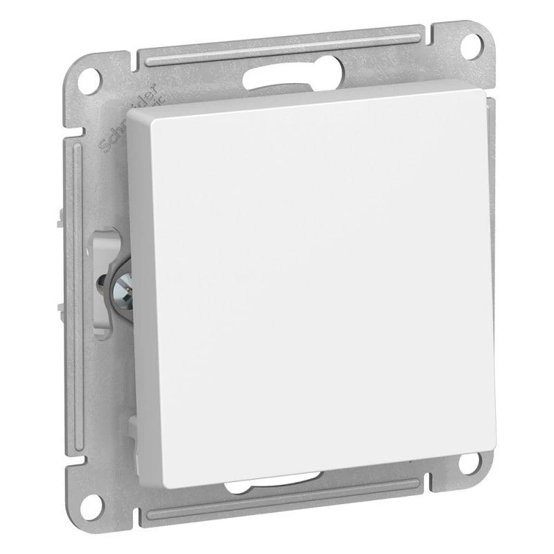 ATN000115 Systeme Electric | Выключатель 1-кл. СП AtlasDesign 10А IP20 (сх. 1) 10AX с самовозвратом механизм бел. SE 