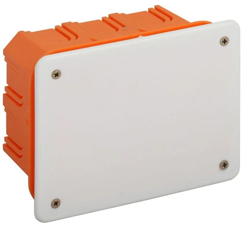 Коробка распаячная KRT 120х92х45мм для твердых стен саморез. крышка IP20 Эра Б0047257