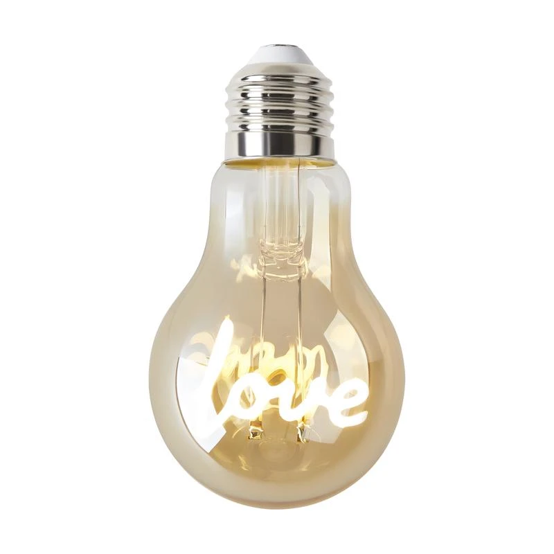 8580 Voltega | Лампа светодиодная филаментная Loft 271 A60 3Вт 2400К E27  