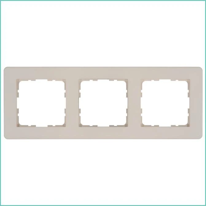 G1103T Jasmart | Рамка 3-м G-Flex тауп  