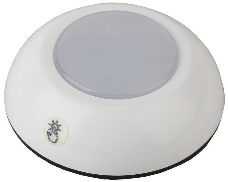 Б0029187 Эра | Фонарь SB-601 пушлайт "Луна-1" флюор. сенсор 3xAAA бел. блист. ЭРА 