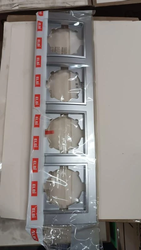 500-011000-228 ABB | Рамка 4-м Zena сер.  