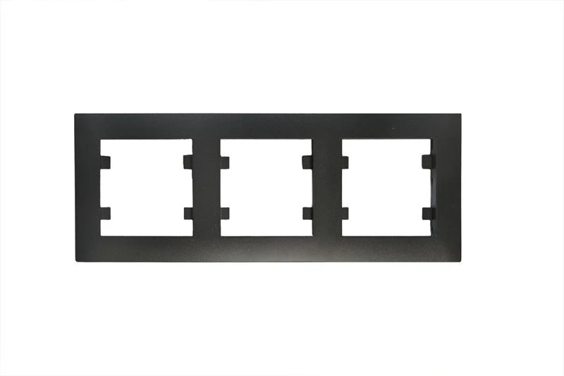 88054703 Makel | Рамка 3-м Karea RIZZ STAR чер.  