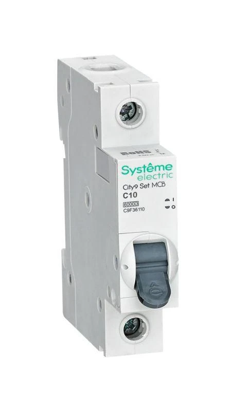 C9F36110 Systeme Electric | Выключатель автоматический 1п City9 Set (АВ) C 10А 6кА 230В SE 