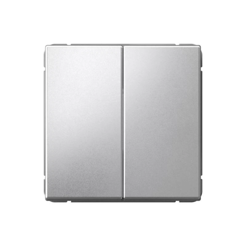 GAL000365 Systeme Electric | Переключатель 2-кл. ArtGallery (сх. 6/2) 10AX механизм алюм. SE 