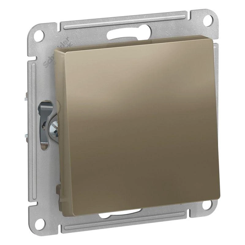 ATN000561 Systeme Electric | Переключатель проходной 1-кл. СП AtlasDesign 10А IP20 (сх. 6) 10AX механизм шампань SE 