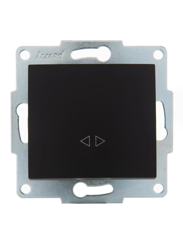 707-4288-107 LEZARD | Выключатель промежуточный 1-кл. 2п СП Karina 10А IP20 механизм черн. бархат  
