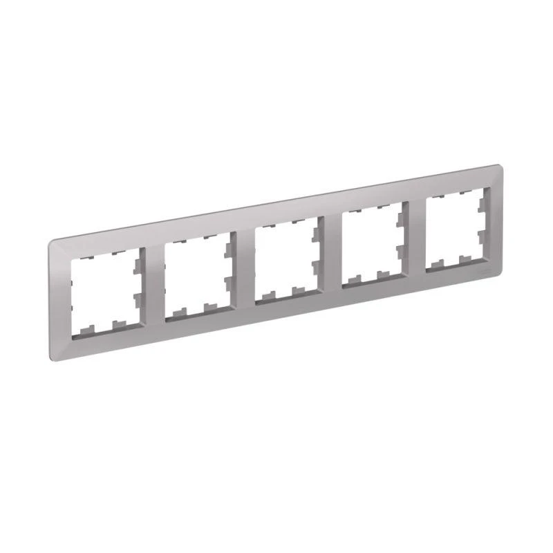 ATN220305 Systeme Electric | Рамка 5-м AtlasDesign Air алюм./дым. черн. SE 