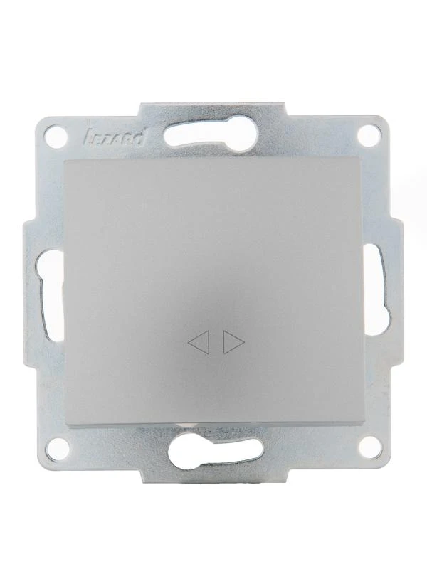 707-4388-107 LEZARD | Выключатель промежуточный 1-кл. 2п СП Karina 10А IP20 механизм матов. серебр.  