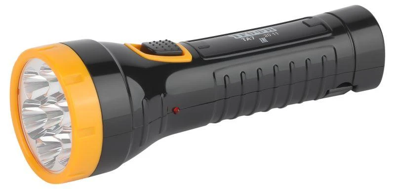 Фонарь аккумуляторный ручной TA7 7LED аккум. 4В 1А.ч евровилка 220В (картон. упак.) Трофи Б0004431