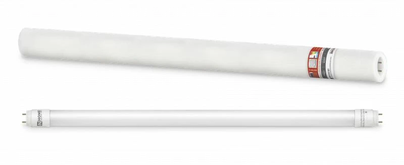 4690612030890 IN HOME | Лампа светодиодная LED-T8-М-PRO 10Вт линейная матовая 4000К нейтр. бел. G13 1000лм 230В 600мм неповоротн.  