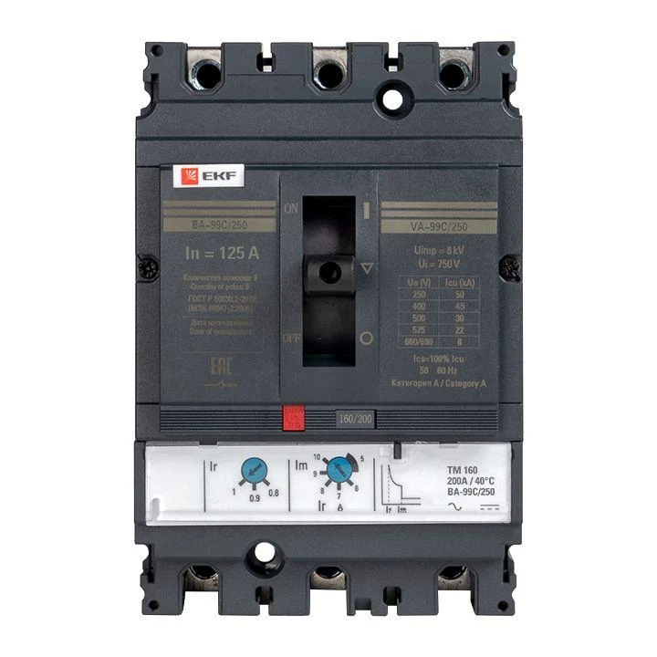 mccb99C-250-125 изображение