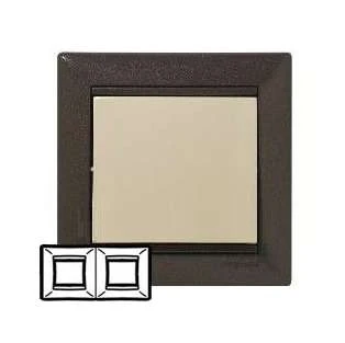 770002 Legrand | Рамка 2-м Valena горизонт. модерн Leg 