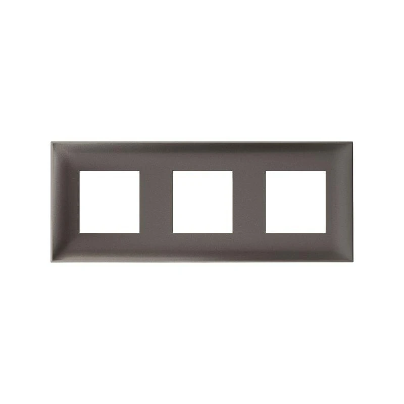 4424906 DKC | Рамка 3-м 6мод. Avanti "Серый жемчуг"  