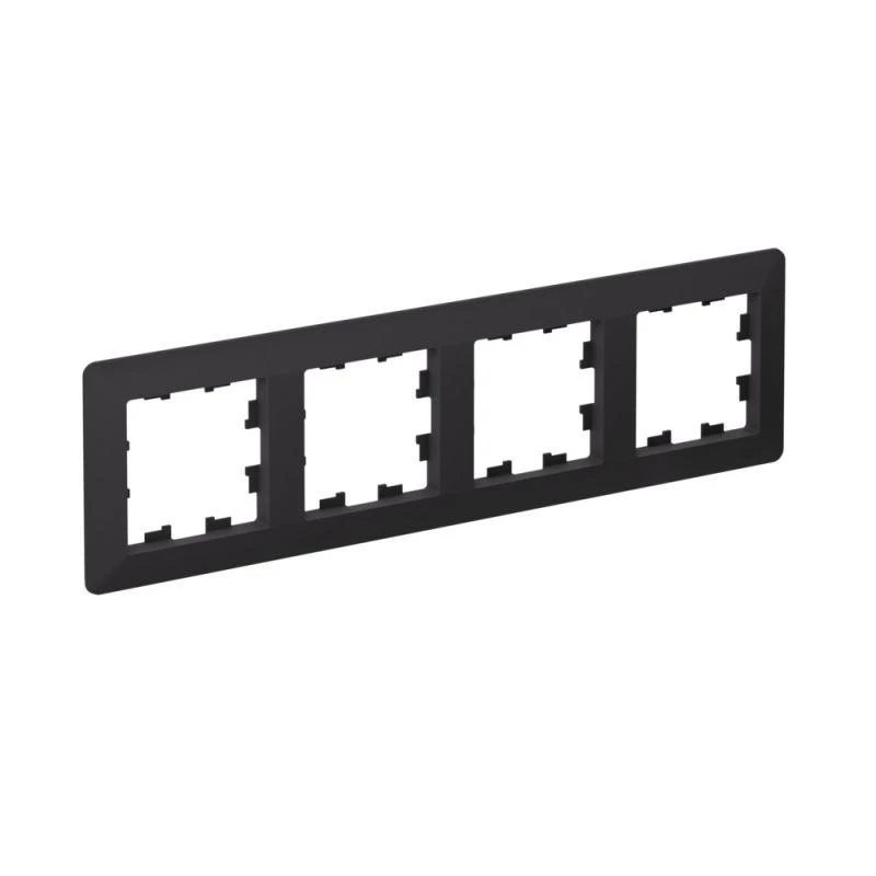 ATN221004 Systeme Electric | Рамка 4-м AtlasDesign Air карбон/дым. черн. SE 