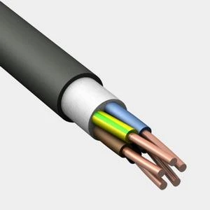 Кабель ППГнг(А)-HF 5х6 ОК (N PE) 0.66кВ (м) Конкорд 4678