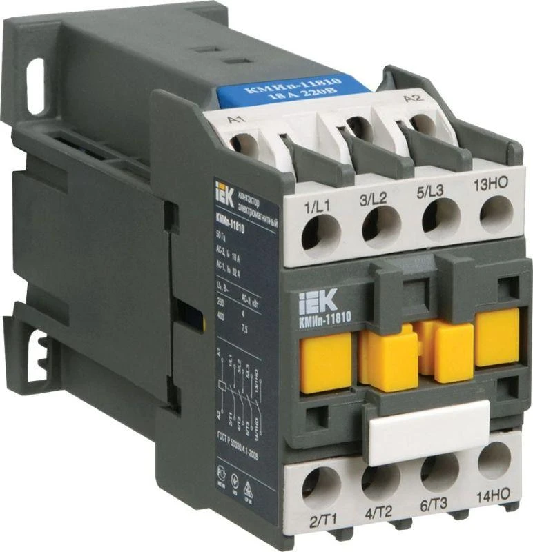 Контактор КМИп-22510 25А 220В/АС3 1НО KARAT IEK KMD21-025-220-10