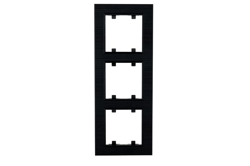 86054703 Makel | Рамка 3-м Karea LINE STAR чер.  