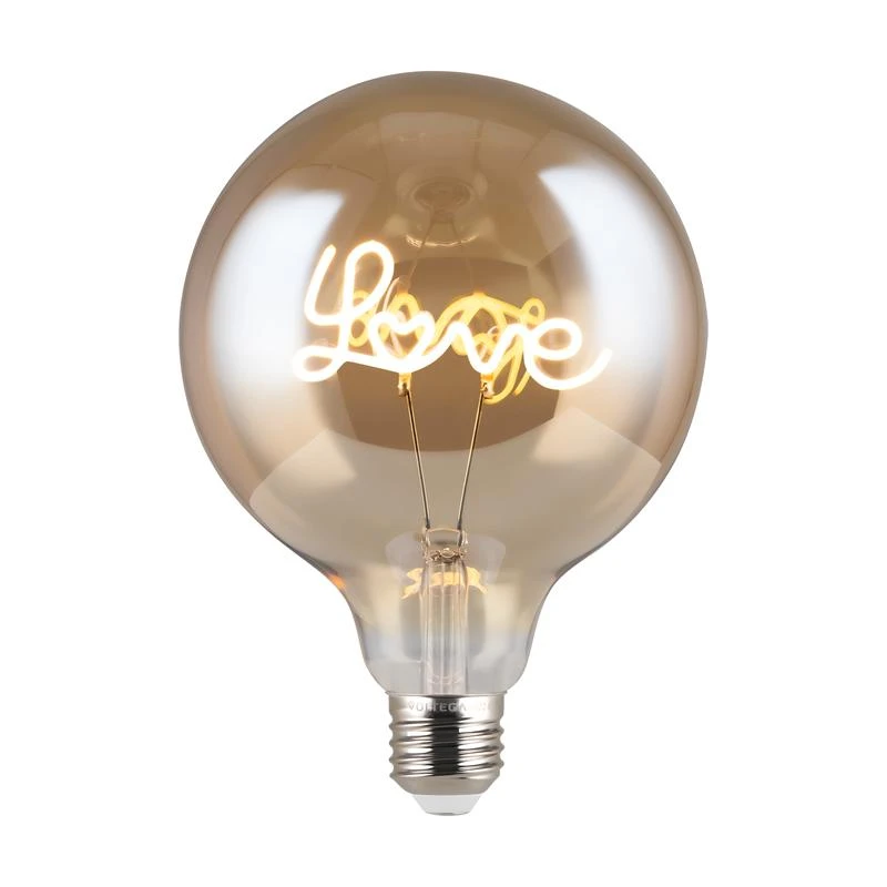 8522 Voltega | Лампа светодиодная филаментная Loft 271 G125 4Вт 2700К E27  