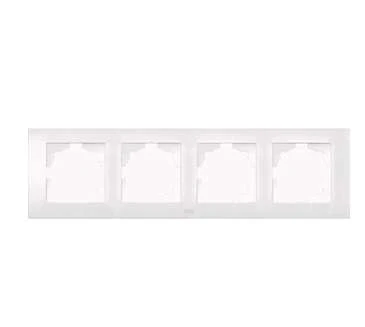Рамка 4-м Cosmo бел. ABB 612-010200-228